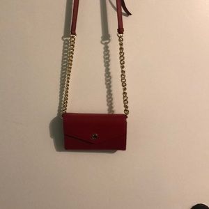 Red Michael Kors Shoulder Bag